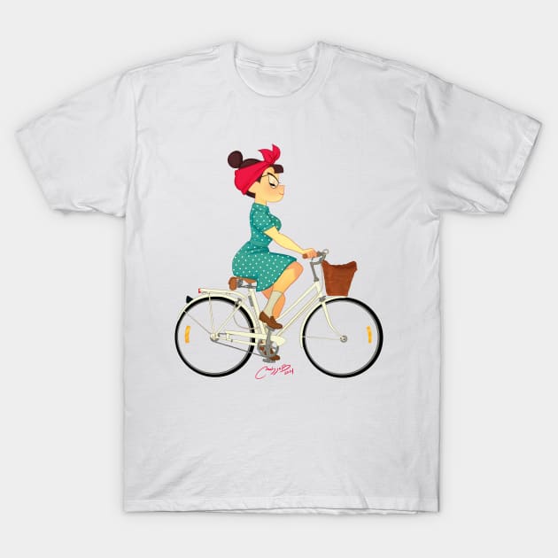 I want to ride my bike T-Shirt by melivillosa